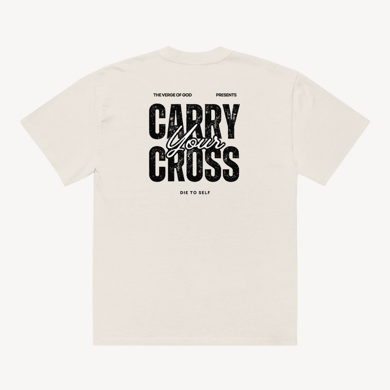 Carry Your Cross Linen T-Shirt