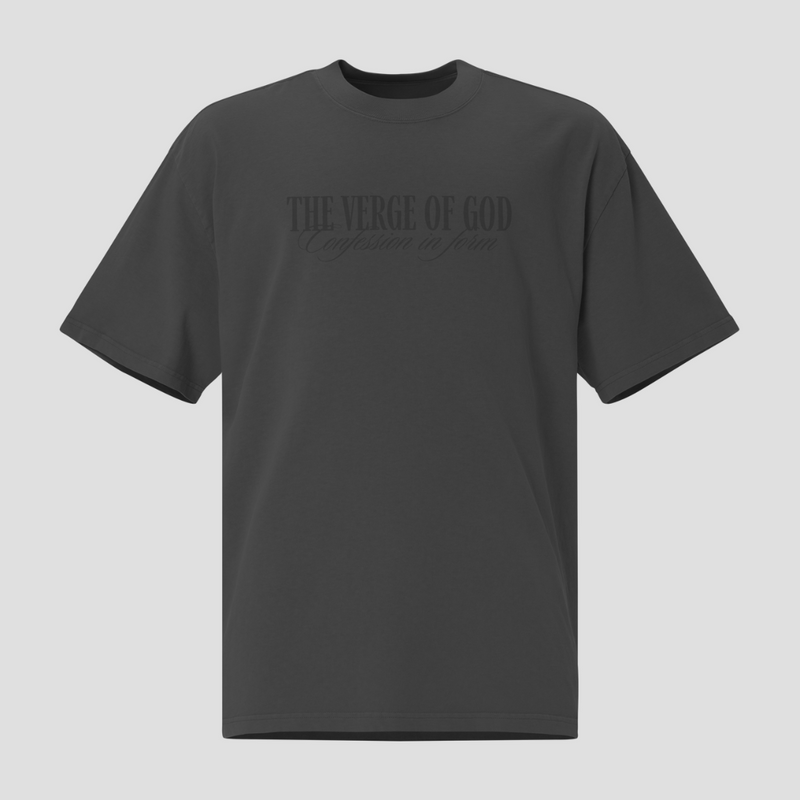 The Cross Does Not Ask Permission Oversized T-Shirt