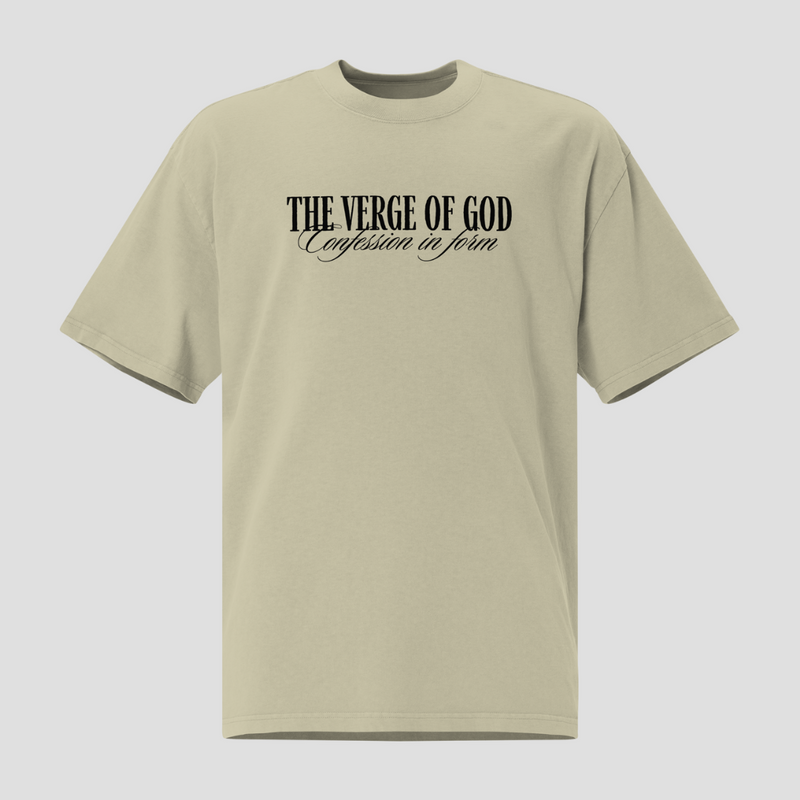 The Cross Does Not Ask Permission Oversized T-Shirt
