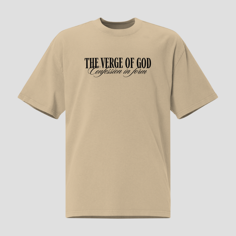 The Cross Does Not Ask Permission Oversized T-Shirt