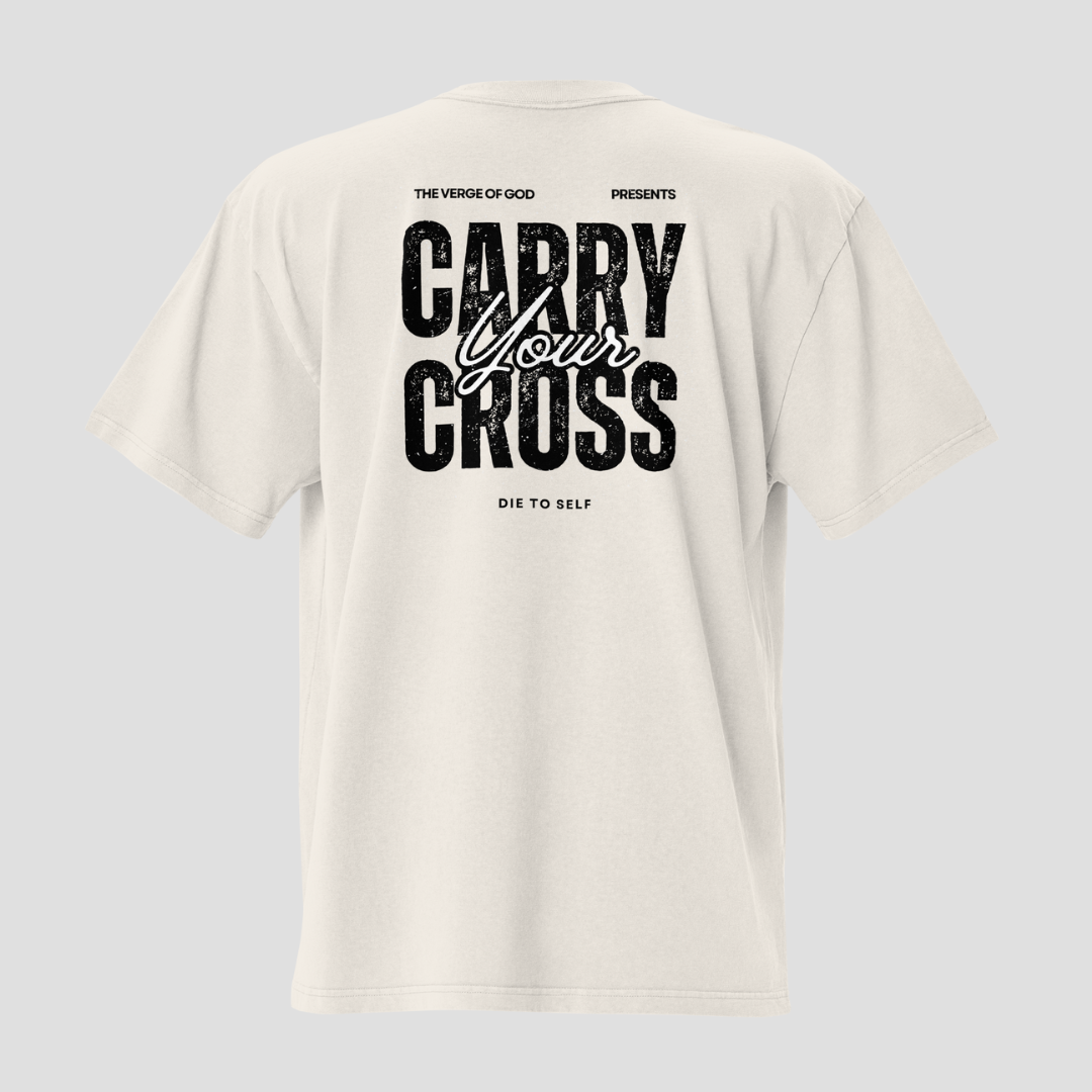 Carry Your Cross Linen T-Shirt