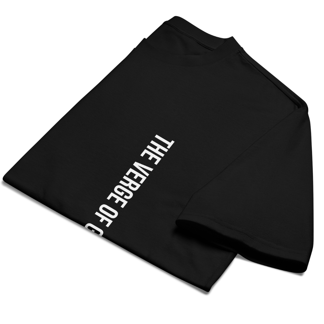 Greater Than Ruin Oversized Black T-Shirt