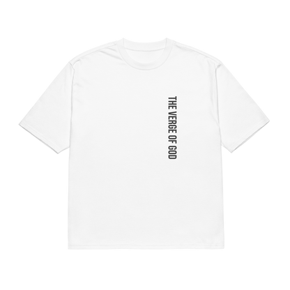 Greater Than Ruin Oversized White T-Shirt