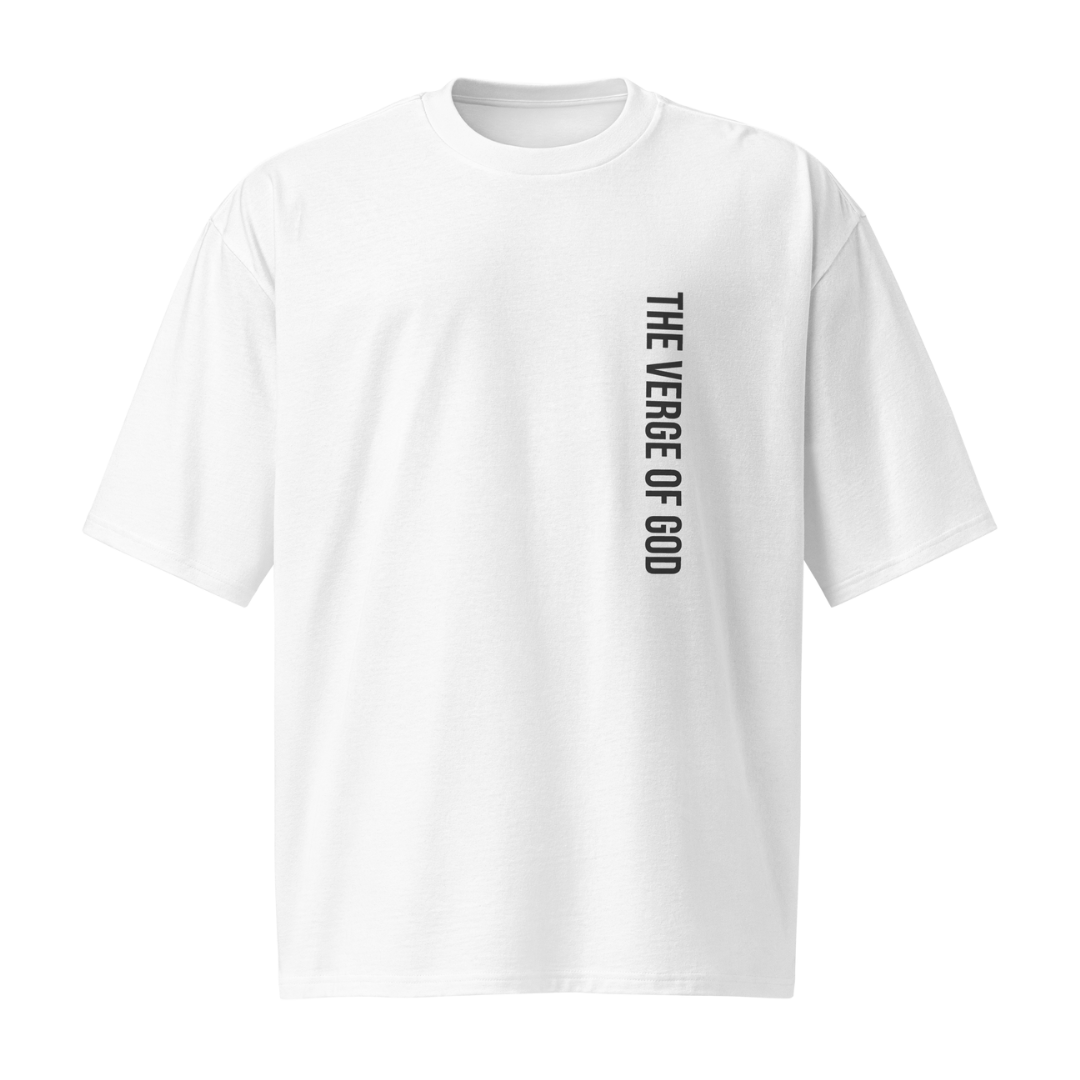 Greater Than Ruin Oversized White T-Shirt