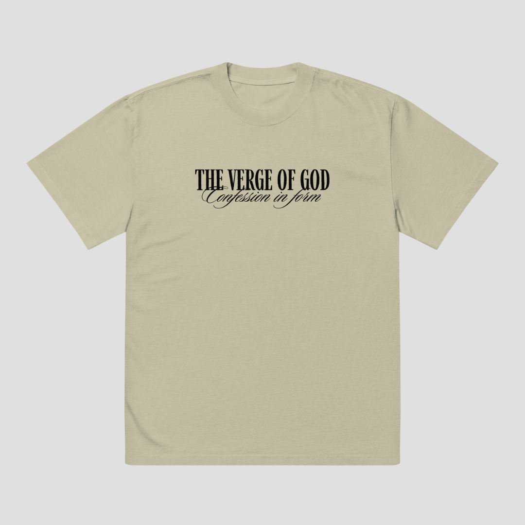 The Cross Does Not Ask Permission Oversized T-Shirt